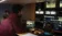 A picture of students broadcasting a basketball game from the Dordt Media Network Truck