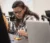 Female student uses M&Ms for an activity in stats class