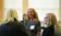 A picture of the women talking in the campus center