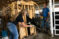 A female student works cattle at the Agriculture Stewardship Center