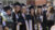 A picture of female students posing for a picture after graduation
