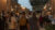 A picture of students at the block party