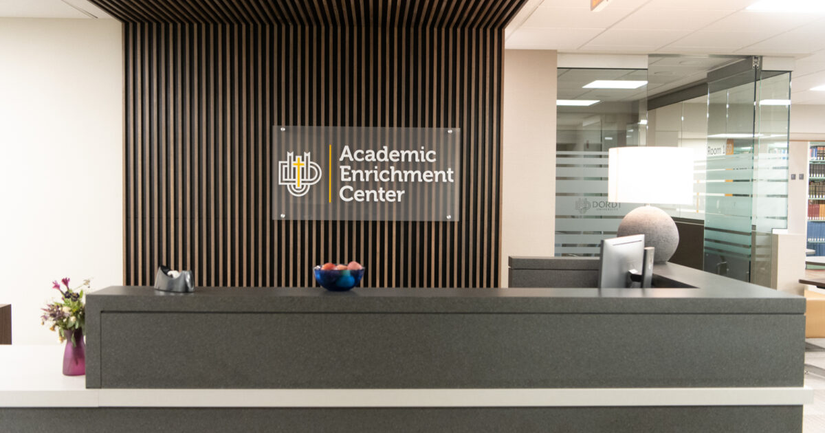 Academic Enrichment Center Dordt University Academic Enrichment Center Dordt University