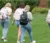Dordt students walking across the campus