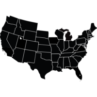 A U.S. map highlighting Minnesota and North Dakota