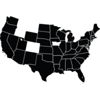 U.S. map highlighting Montana, Idaho, Colorado, and southern Iowa