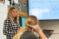 A Teacher standing up in front of the class