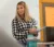 A Master of Education student teaches in her classroom