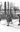 A group of men play ice hockey