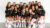 The Dordt volleyball team poses for a picture