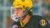 A picture of a Dordt hockey player during a game