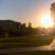 A picture of Dordt's campus as the sun sets