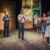 A picture of students during a stage performance