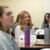 Female student pays attention in class