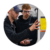 circle photo of two students working in goggles