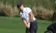 A picture of a Dordt University golfer during a meet
