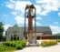 A picture of Dordt's clocktower and campus center